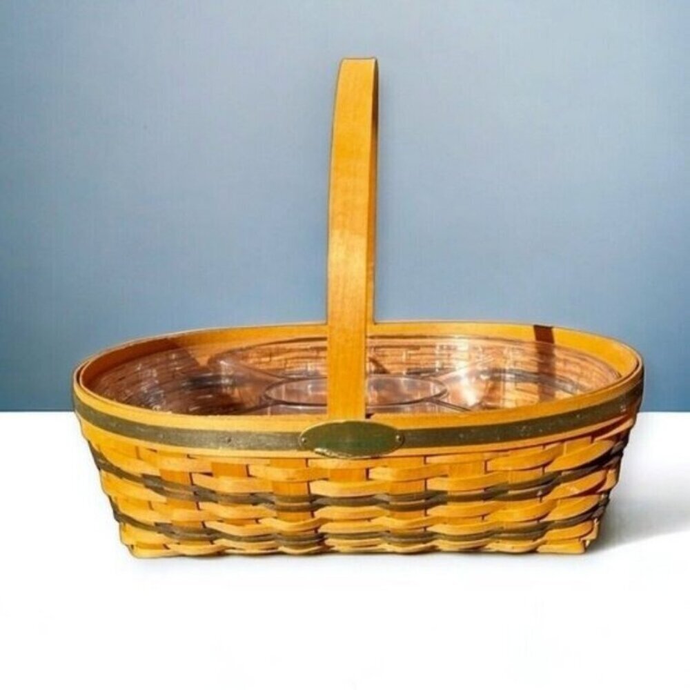 🌻VERY LARGE Longaberger Traditions Collection Hospitality Basket 1998